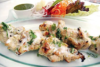 Chicken Shami Tandoori (white Sauce)