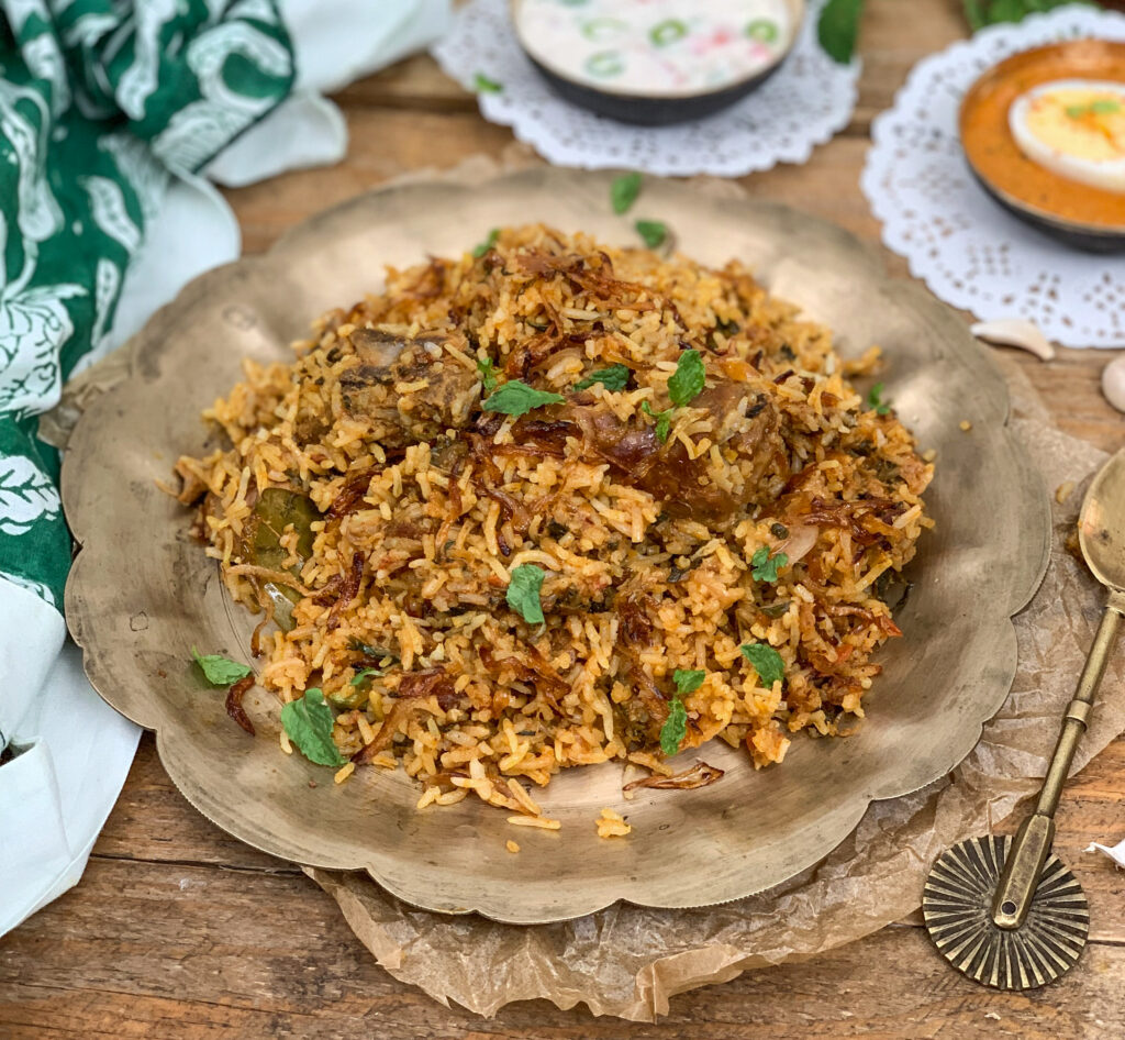 Mutton Dum Biryani