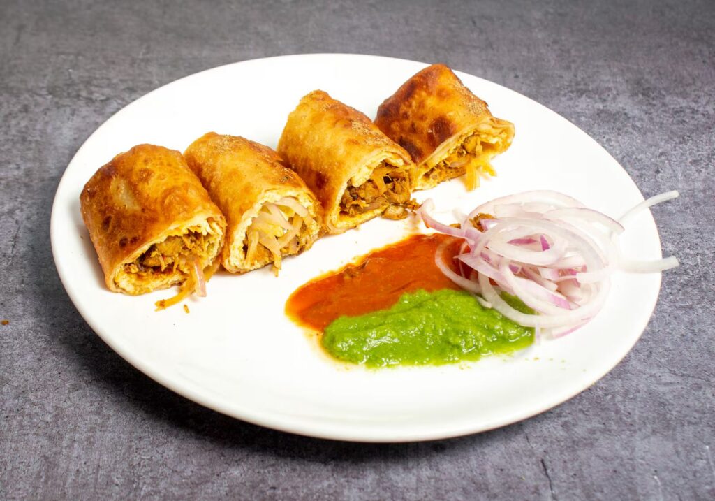 Chicken Baida Spring Roll