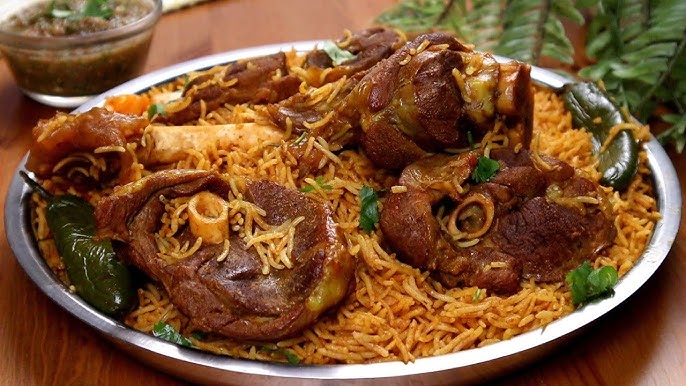Mutton Kafsa Rice Arabic
