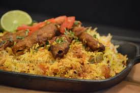 Mutton Seekh Biryani
