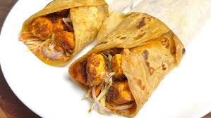 Paneer Chatpata Paratha Roll