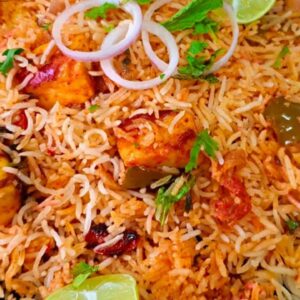 Paneer Tikka Biryani