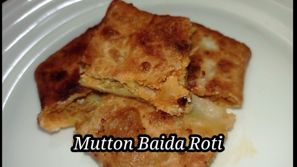 Mutton Deep Fry Baida Roti
