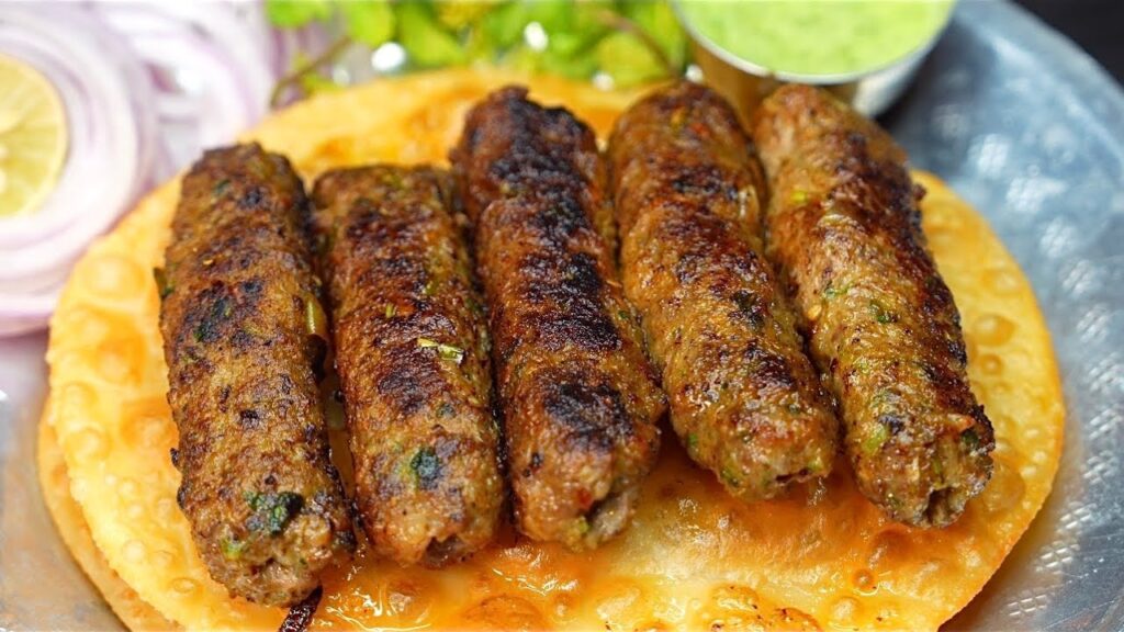 Mutton Seekh Paratha Roll