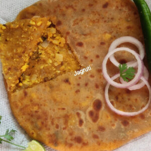 Paneer Bhurji Paratha Roll